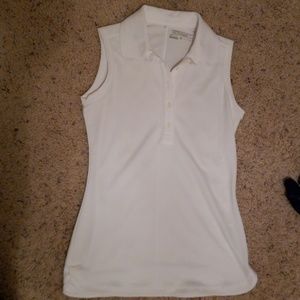White Nike Tank